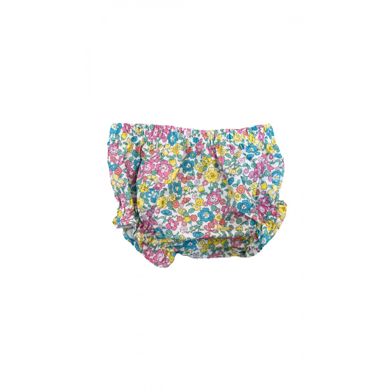 Ranita popelín flor multicolor