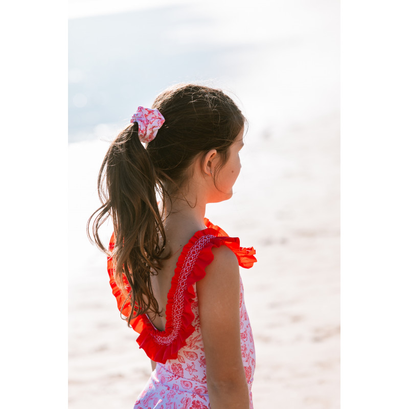 Coletero lycra toile coral