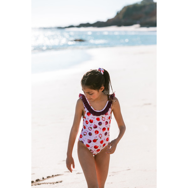 Bañador de niña granadas